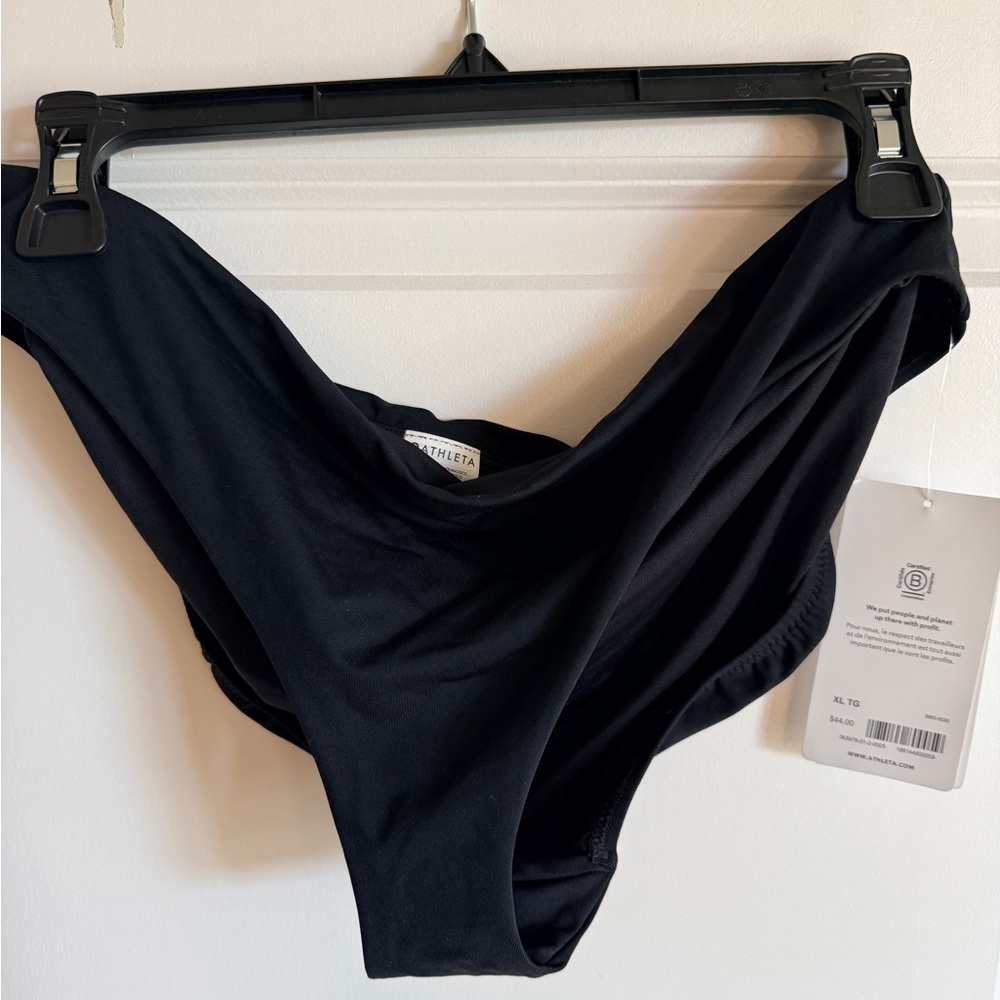 Athleta Black Swim Bottom
